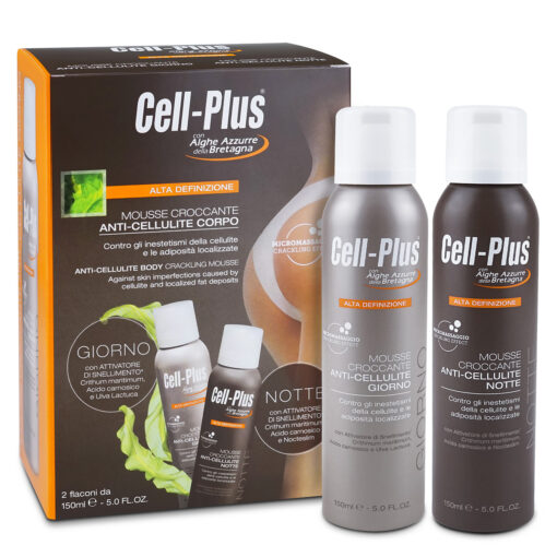Cell Plus Alta Definizione Mousse Croccante Giorno e Notte ed. limitata 2X150 ml