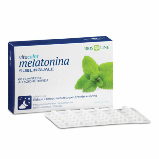 VitaCalm Melatonina Sublinguale 1 mg 60 cpr