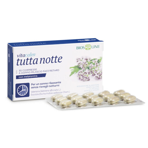 VitaCalm® Tutta Notte con Melatonina 30 cpr