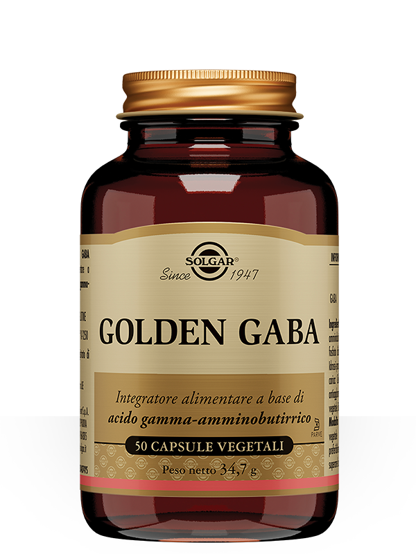 Solgar Golden GABA 50 capsule vegetali