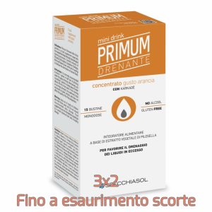 Specchiasol Primum Drenante Mini Drink gusto Arancia 15bst