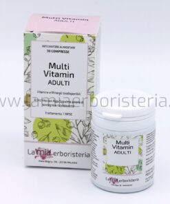 La Mia Erboristeria Multi Vitamin Adulti 30cpr confezione in cartone e confezione interna