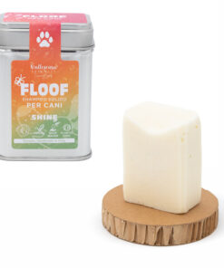 Vallescura FLOOF Shine Shampoo Solido per cani a pelo lungo 70gr